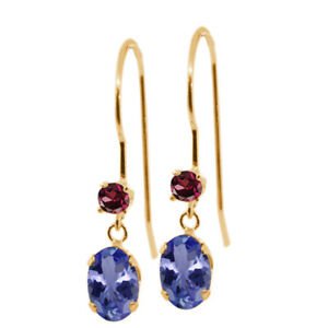 gold earrings with blue and red - Google Search