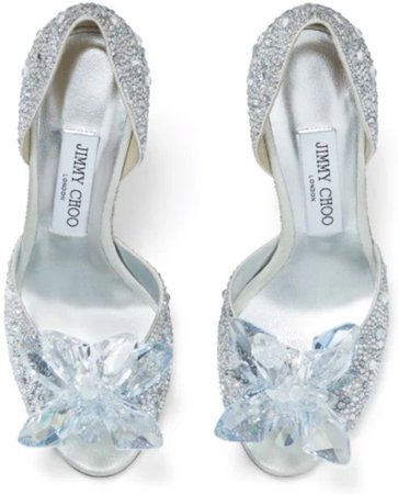 jimmy choo crystal heels