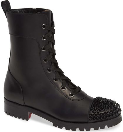 Christian Louboutin Lace-Up Hiker Boot