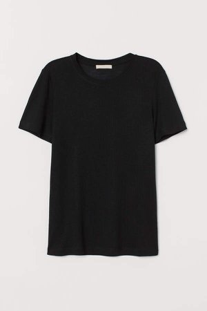 Lyocell T-shirt - Black
