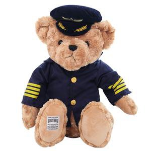 Bobby Bear Pilot Teddy Plushie