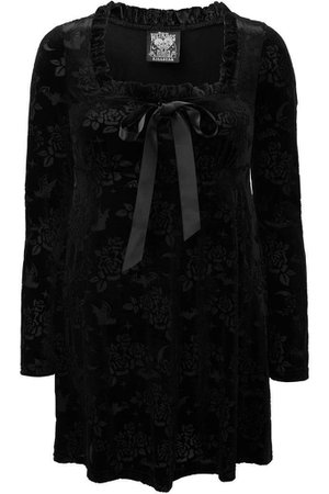 killstar velvet goth dress