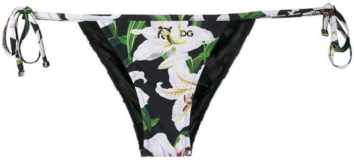 floral print bikini briefs