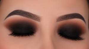 black smokey eyeshadow look - Google Search