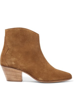 Isabel Marant | Dacken suede ankle boots | NET-A-PORTER.COM