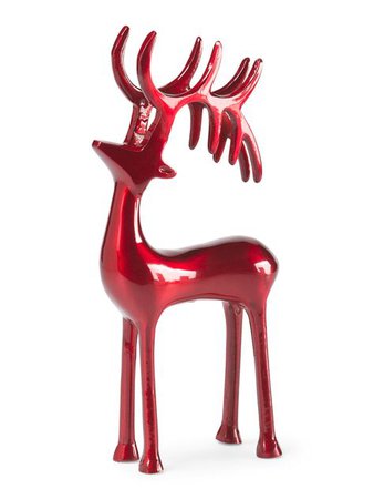 Made In India Shiny Aluminum Reindeer - Winter Wonderland - T.J.Maxx | Shopping outfit, Shiny, Reindeer