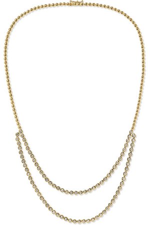 Jennifer Meyer | 18-karat gold diamond necklace | NET-A-PORTER.COM