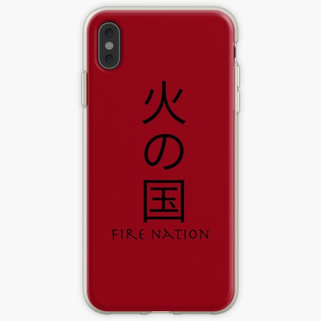 "Avatar: The Last Airbender - Fire Nation" iPhone Case & Cover by GoldLantern | Redbubble
