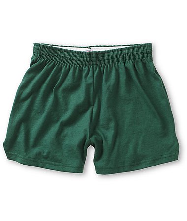 dark green shorts