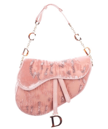 pink Dior bag