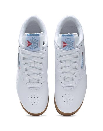 Reebok F/S low sneakers in white and blue | ASOS