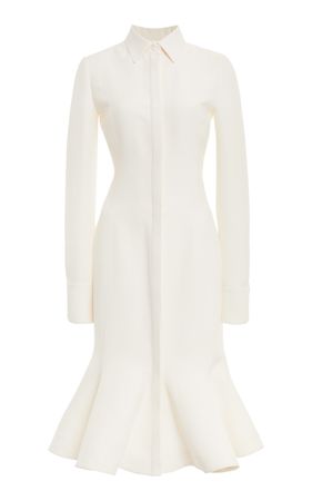 Wool-Silk Midi Dress By Valentino | Moda Operandi