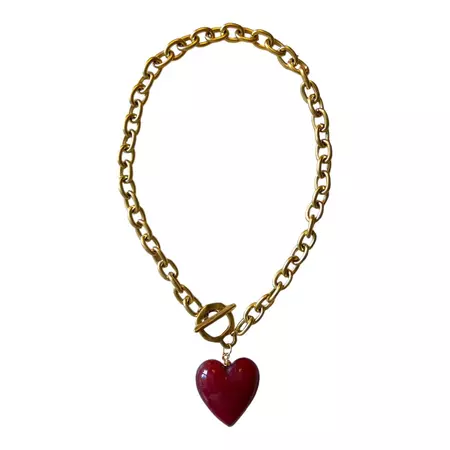 Amore Necklace - Cuore Red | sccollection | Wolf & Badger
