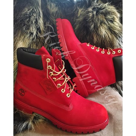 shoes timberlands red - Google Search