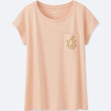 Women's Sprz Ny Short-sleeve Graphic T-Shirt (keith Haring)