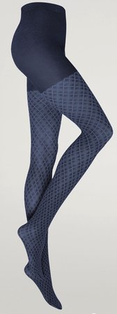 wolford blue tights