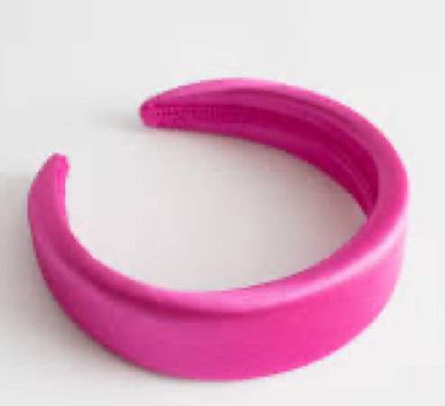 pink head band