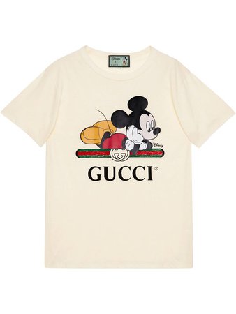 Gucci x Disney Mickey print oversized T-shirt