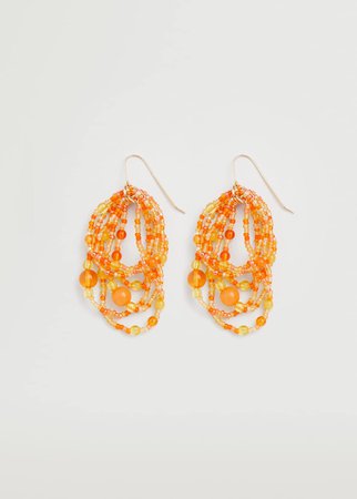 Pendant crystals earrings - Women | Mango USA