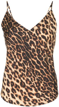 Nash leopard-print cami top