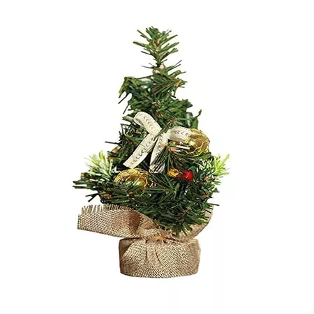 DressLily.com: Photo Gallery - Merry Christmas Tree Decorations Small Mini Artificial Christmas Tree Decorated