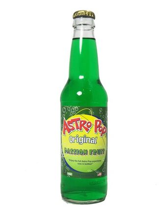 FRESH 12oz Astro Pop Passion Fruit soda - Soda Emporium