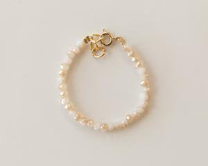 Shimmer Bracelet in Pale Peach 14K Gold Filled | Reverie Threads