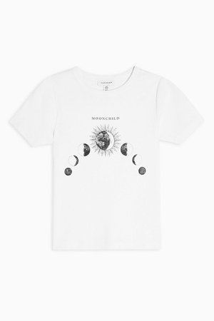 Moonchild T-Shirt | Topshop white