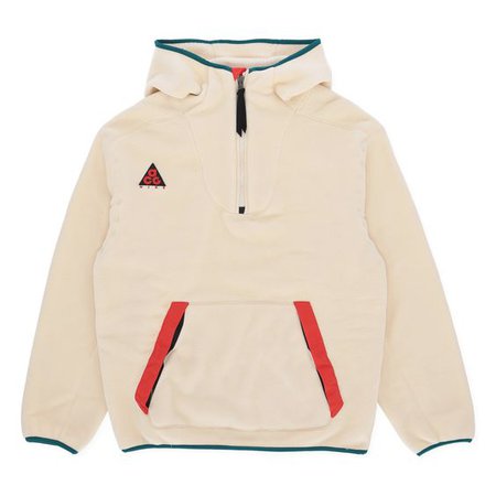 Nike Sherpa Hooded Jacket Brown