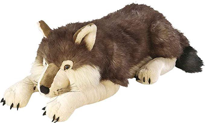 Wild Republic Cuddlekins Wolf 30-Inch, Animals & Figures - Amazon Canada