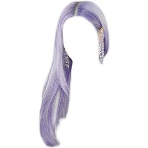 purple lilac hair