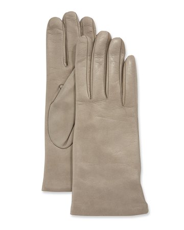 Portolano Cashmere-Lined Napa Leather Gloves