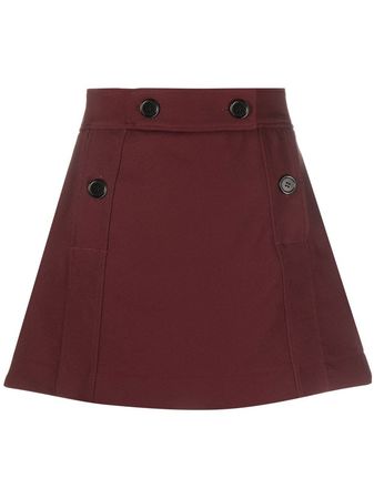 Plan C A-line Mini Skirt - Farfetch