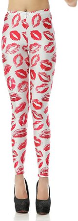 BAIXITE Women’s 3D Digital Printed Stretchy Leggings Full-Length Soft Yoga Capris Slim Pencil Workout Pants (Various Prints) (X-Large (fits Like US Large), Feather) at Amazon Women’s Clothing store