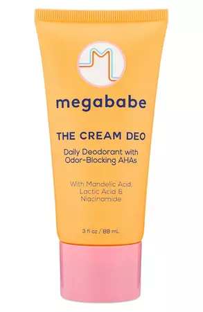 Megababe The Cream Deo Aluminum-Free Daily Deodorant with Odor-Blocking AHAs | Nordstrom
