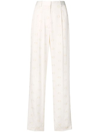 Victoria Beckham Fluid Pyjama Trousers - Farfetch