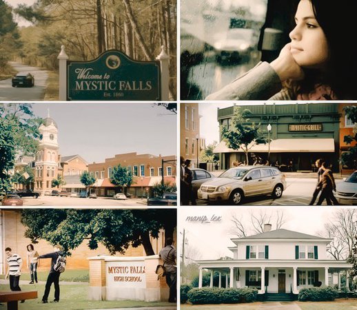 What If Selena Lived In Mystic Falls? ;;  Scarlet
