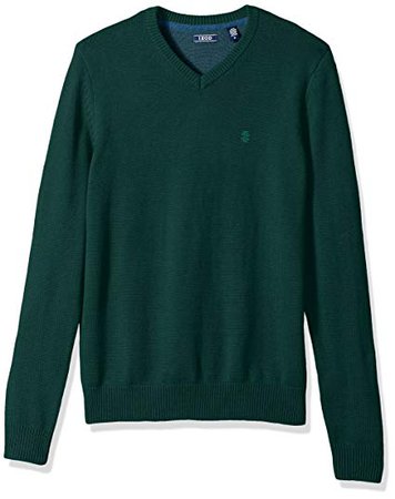IZOD Men's V-Neck 7gg Long Sleeve Sweater at Amazon Men’s Clothing store: