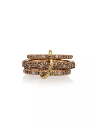 Spinelli Kilcollin Rose Gold Nova Diamond Ring - Farfetch