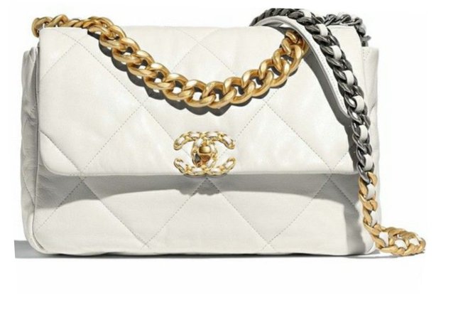 Chanel 29 white bag