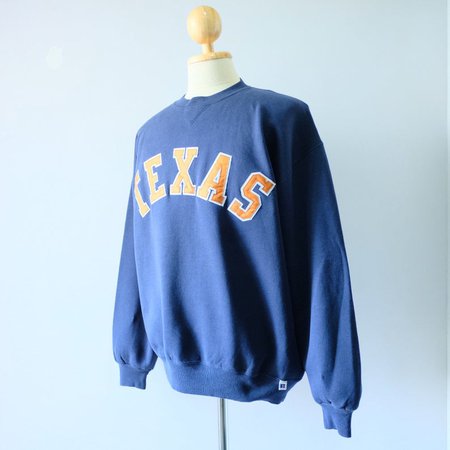 Vintage University of Texas Texas Collection Sweatshirt size | Etsy