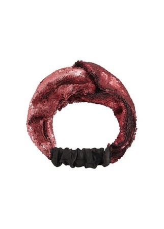 MANGO Sequins beads hairband