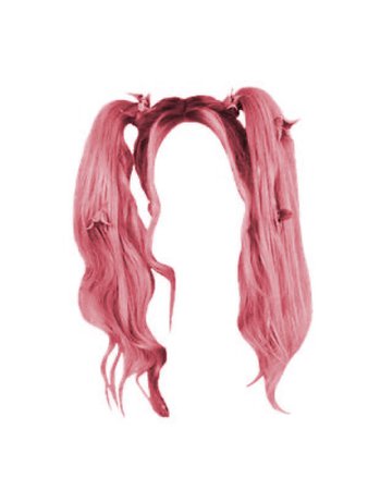 Pink Hair PNG @bittersweetofficial