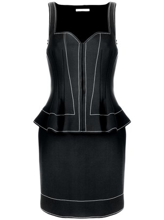 Givenchy Peplum Waist Fitted Dress | Farfetch.com