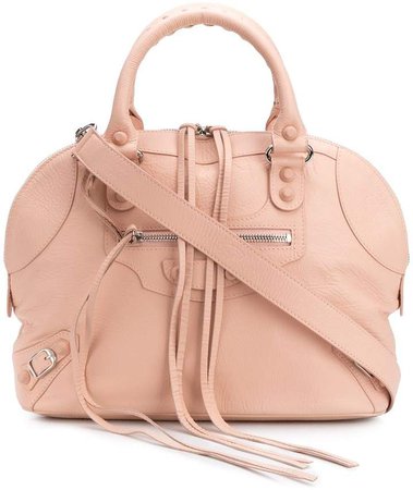Balenciaga Pre Owned Tassel Detail Shoulder Bag