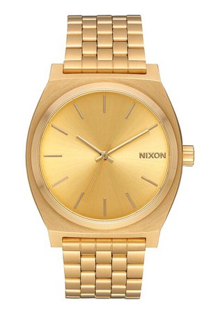 Time Teller Watch | All Gold / Gold | Stainless Steel | Men's & Women's | Nixon US