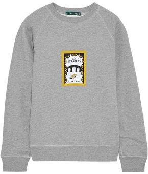 Printed Cotton-fleece Sweatshirt