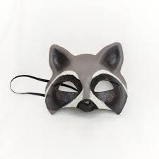 therian mask raccoon - Google Search