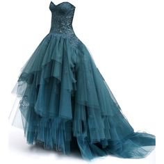 Pinterest full tulle skirt formal dress teal