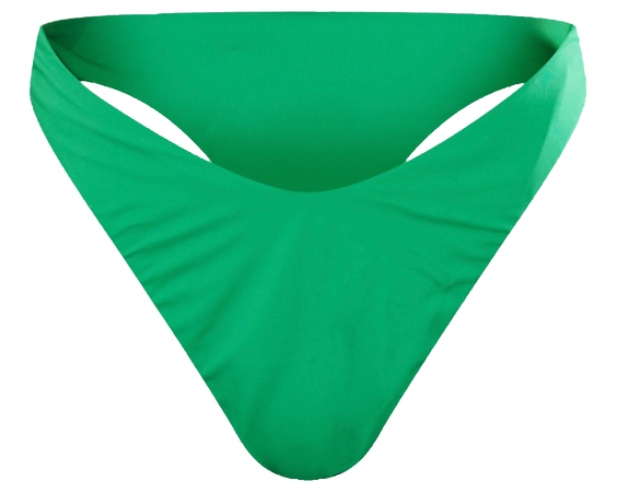 PLT- green thong bikini bottoms